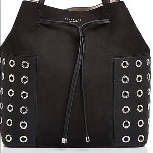 Tory Burch Block T Grommet Tote